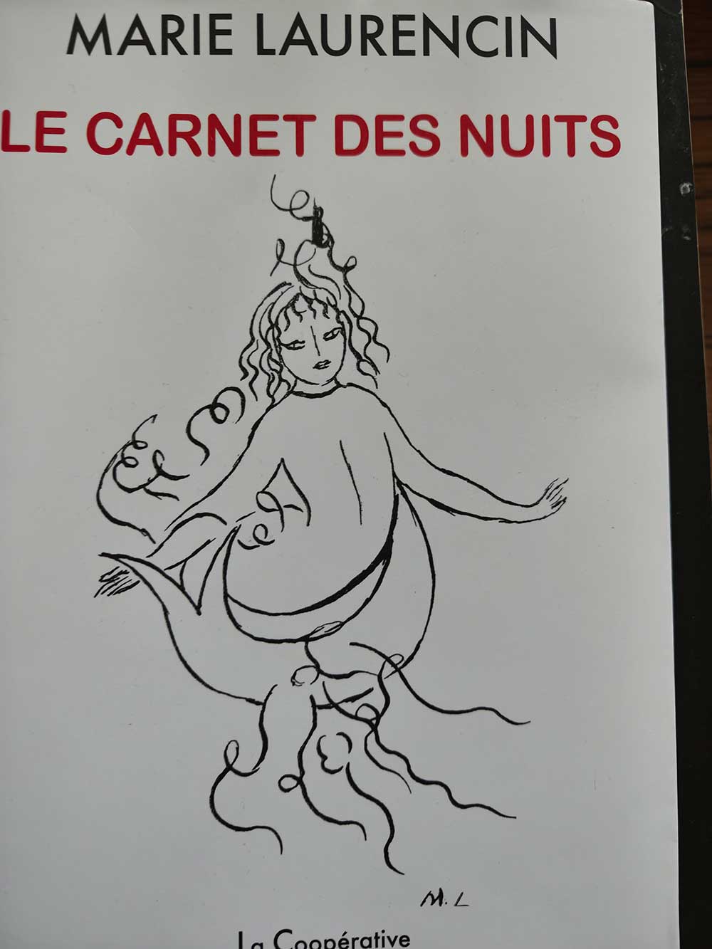 Cover mit Zeichnung von Marie Laurencin